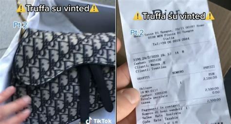 vinted truffa dior|Come riconoscere una borsa Christian Dior falsa su Vinted .